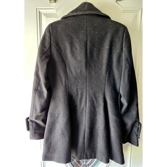 Calvin Klein Premium Black Wool Blend Jacket Coat Size 6 NWT - Picture 3 of 11